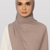 Faith Pleated Shawl Ash Brown