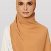 Faith Pleated Shawl Cinnamon