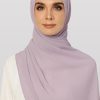 Faith Pleated Shawl_Lilac