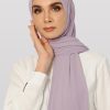 Faith Pleated Shawl_Lilac