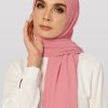 Faith Pleated Shawl_Rose Pink