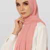 Faith Pleated Shawl Soft-Pink