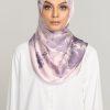 Anecdotte Meadow Chryseis Satin Shawl Dusty Pink Front