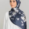 Anecdotte-Meadow-Dahlia-Satin-Navy-Blue-Left