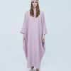 CHLOE Jubah Kaftan Lavender Front