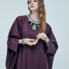 CHLOE Kaftan Burgundy Close Up