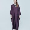 CHLOE Kaftan Burgundy Front