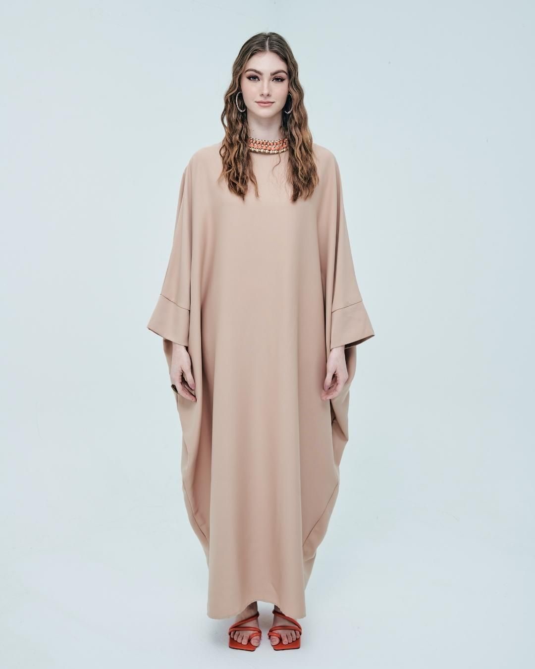 CHLOE Kaftan Latte Front