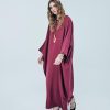 CHLOE Kaftan Maroon Style Pose 1