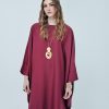 CHLOE Kaftan Maroon Style Pose 3