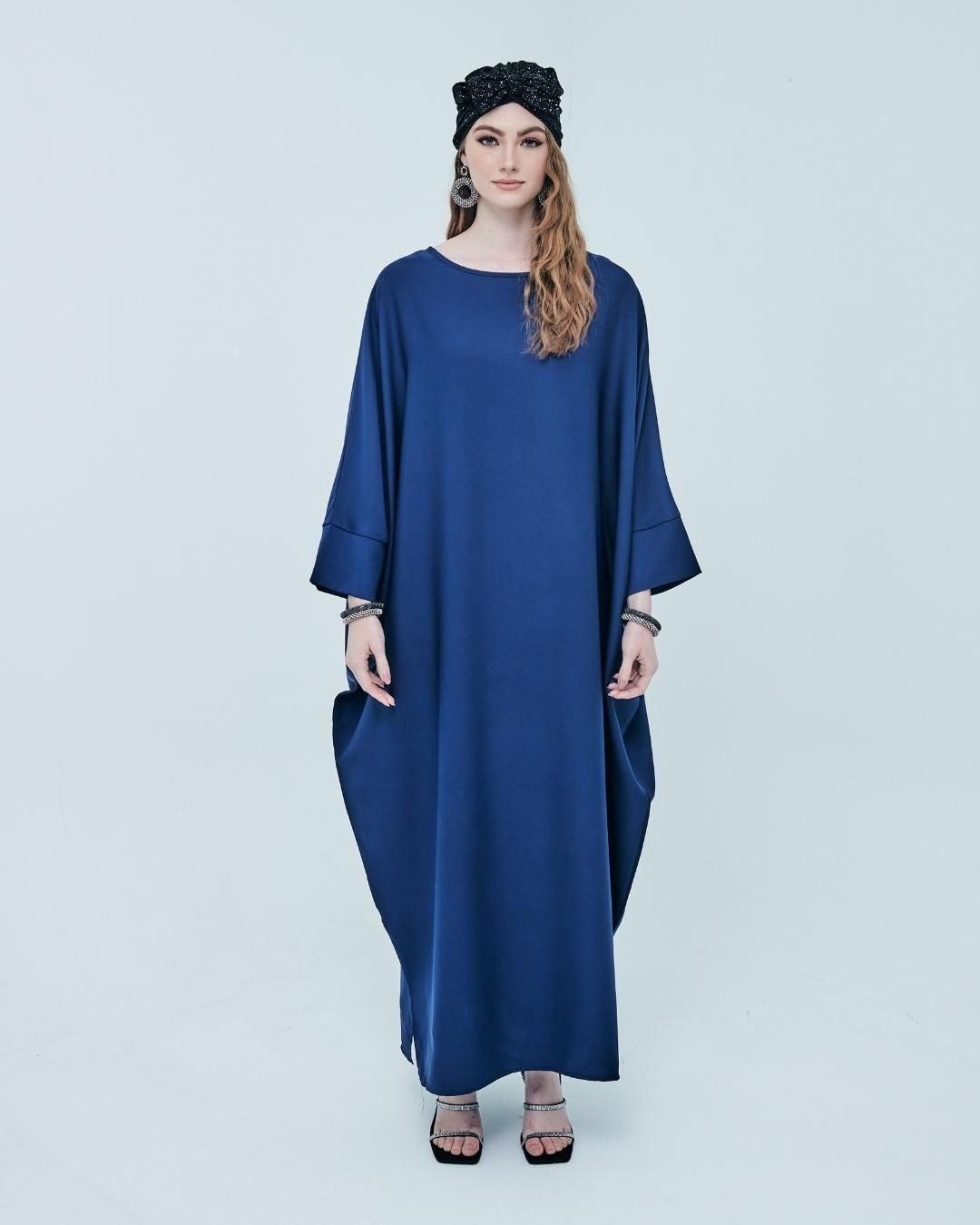 CHLOE Kaftan Navy Blue Front