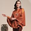 Baju Kurung Blouse Savonne Copper Front 2