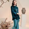 Baju Kurung Blouse Savonne Emerald Full Lenght